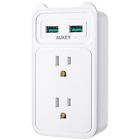 Pax05white Usb Outlet With Dual Ac And Charging Port 602773936694