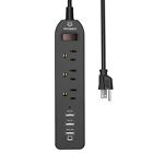 Pc-3a3u-11 Witeem Power Strip Surge 742025896601