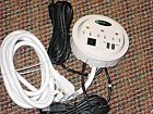 Pdc-sw-gmpt-ed-wt Electriduct Power Tap Grommet With Hidden Center Usb