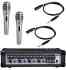 Pdmik1 2 Audio Pvi4b Powered Microphones Pro Pyle Channel 100w Peavey 4 Mixer