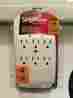 Petr-bknf9h620cw-belkin F9h620-cw Belkin 6-outlet Surgemaster Wall-mount Surge Protector F9h620 722868394328