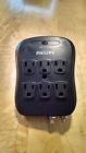 Spp2217 Philips Surge Tap 6 Outlet Protector Wall