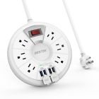 Power-strip-1749 Power Strip Outlet Surge Protector Usb Ft Cord 747682251749