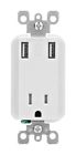 R02-t5631-00w Leviton Usb Chargr Receptcl 078477700914