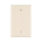 R56-0pj13-00t Leviton Light Almond Single Gang Midway Blank Nylon 078477276990