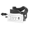 Rdszwh Wiremold Power Unit White Outlet Usb Switch 0786776189087