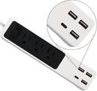 Rnd-sps331-w Rnd Power Solutions Center Surge Protector With Usb 810099025958