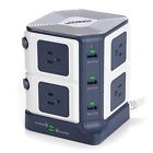 S-55197 Strip Outlet Smart Usb Power Surge Protection Dorm 791758455197