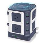 S-55203 Strip Surge Protector Usb Charging Dock Station Wireless 791758455203