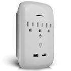 Sa03usbwall-1n Surge Wall Tap With Usb Ports Nema 0662919098808 Sa03usbwall-1n Surge Wall Tap With Usb Ports Nema 0662919098808