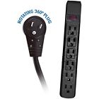 Sg63310 Acl Surge Protector Protectors Flat Rotating Plug Outlet 704088367221 Sg63310 Acl Surge Protector Protectors Flat Rotating Plug Outlet 704088367221