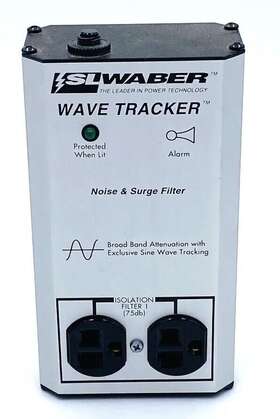 Wt2p Sl Waber Wave Tracker 120vac Power Noise Surge Transient Voltage Filt 15amp