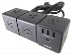 Smc005 Holsem Cubic Surge Protector With Ac Outlets Usb Charging Ports