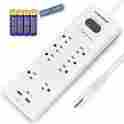 Smd807 Holsem Power Strip Surge Protector 8 Outlets And 2 Smart Usb Charging Ports 6 763250150160 Smd807 Holsem Power Strip Surge Protector 8 Outlets And 2 Smart Usb Charging Ports 6 763250150160