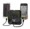 Srg-fs3o01-2usb Aduro Dual Usb Charging Station Surge Protector W Phone Holders