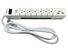 S9p699 Strip Usb 2 Charger Two Power Selectron Surge Rotating
