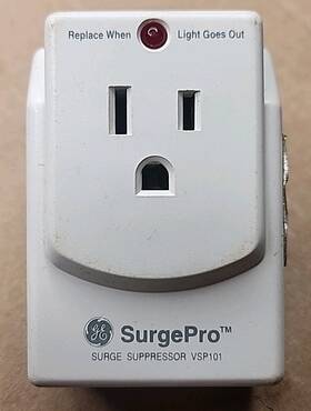 Vsp101ns Surgepro General Electric Surge Suppessor Vsp-101 Indoor Protector
