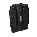 Swivel6 Suppressor Plug- Direct Black Surge Outlets Joules 6 1500