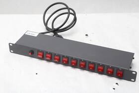 888191101u The Wires Zone 10 Outlets 15a 125v Power Strip 19 Inch 1u Rack Mount Pdu Surge Protector Switch B23