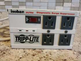 96-3042 Tripp Lite Tripp-lite Isobar Ultra Diagnostic Surge Protector Isolated 4 Outlets Tested 96-3042 Tripp Lite Tripp-lite Isobar Ultra Diagnostic Surge Protector Isolated 4 Outlets Tested