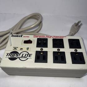 Abt5b Tripp Lite Isotel Ultra 6 Outlet Line Surge Protection