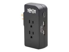 Sk3buam Tripplite Tripp Lite Safe-it Surge Protector 3-outlet 2 Usb Ports 5-15p Antimicrobial