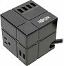 Trptlp366cubeus Tripp Lite Outlet Surge Protector With Usb 037332238528