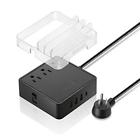 Tsc-3a4u-black Tessan Type-c Surge Protector