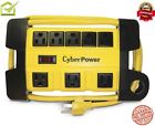 Un68937 Cyberpower Outlet Metal Power Strip Surge Protection Long 7437357968937