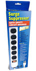 Unbranded Generic New In The Box Surge Protector Suppressor 6 Outlets 125v 15a Metal Case 037332138231