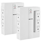 Usw-0u6a-0d-2pk Bestten Pack Outlets Surge Protector Wall Tap Adapter 713831428133