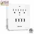 Usw-4u3a-0a Bestten Charging Center-wall Mount Surge Protector With 4.2a 4 Usb 703194501321