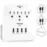 Usw-4u3a-0c Bestten Charging Center-wall Mount Surge Protector With 4 Usb Ports 769700885224 Usw-4u3a-0c Bestten Charging Center-wall Mount Surge Protector With 4 Usb Ports 769700885224