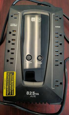 825va Wbox Technologies Avr Battery Backup Surge Protector 11 Socket Input 825va Wbox Technologies Avr Battery Backup Surge Protector 11 Socket Input