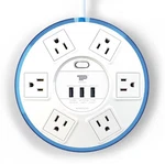 Ufo 6-OUTLET Power Strip Surge Protector Emi Rfi Filter With 3 Usb Ul List. Fixed Price $38.99.