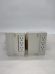 Side SS-2 Wall 6 Outlet Surge Protector Swivel Sockets, Lot Of. Fixed Price $18.00.