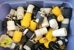 Lot 90+ Ge Misc Brand Plug Twist Lock 120V 20A 250V 30A 125V 15A 120/208V. Fixed Price $175.00.