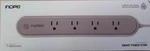Incipio Smart Power Strip Commandkit Works With Apple Homekit 4 Plugs - White. Fixed Price $44.99.