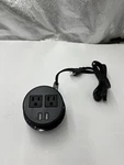 Intertek Table Power Grommet 2-USB Outlets Adapter Hub Black 5011080. Fixed Price $42.00.