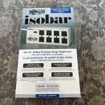 Tripp Lite Isobar Ultra Surge Protector Strip 8 Outlet Gray. Fixed Price $69.99.