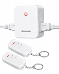 Dewenwils 2 Side Outlets Control With Remotes, 100FT Rf Range. Fixed Price $15.99.