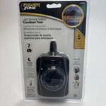 Light Sensing Outdoor 2 Outlet Countdown Timer Switch Power Zone Photocell. Fixed Price $9.45.