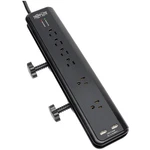 Tripp Lite TLP606DMUSB Surge Protector STRIP,6 Outlet,black 30EF41. Fixed Price $62.16.