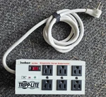 Tripp Lite ISOBAR6ULTRA 6-OUTLET Surge Protector. Fixed Price $40.00.