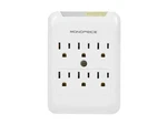 Monoprice Power & Surge - 6 Protector Slim Wall Outlets, White. Fixed Price $23.67.