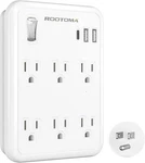 Usb Wall Extender With On Off Switch, Surge Protector OUTLET,6 Ac Multi-p. Fixed Price $23.27.