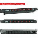 Emb EBW8 Outlet Rack Mount Power Supply 110V/220V Surge Protector. Fixed Price $44.99.