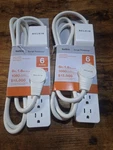 Belkin Surge Protectors 6 Outlets Rotating Plug Ft. 2-PACK. Fixed Price $20.00.