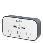 Belkin Usb Wall Mount Surge Protector With Cradle - Gray/white. Fixed Price $25.99.