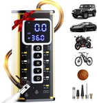 Tire Inflator Portable Air Compressor, 20000MAH Battery Auto Light Yellow. Fixed Price $45.92.